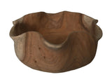 Ronde schaal - ø40x17 - Naturel - Munggur