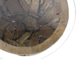 Salontafel Root - ø80x45 - Naturel - Teak wortelhout/glas