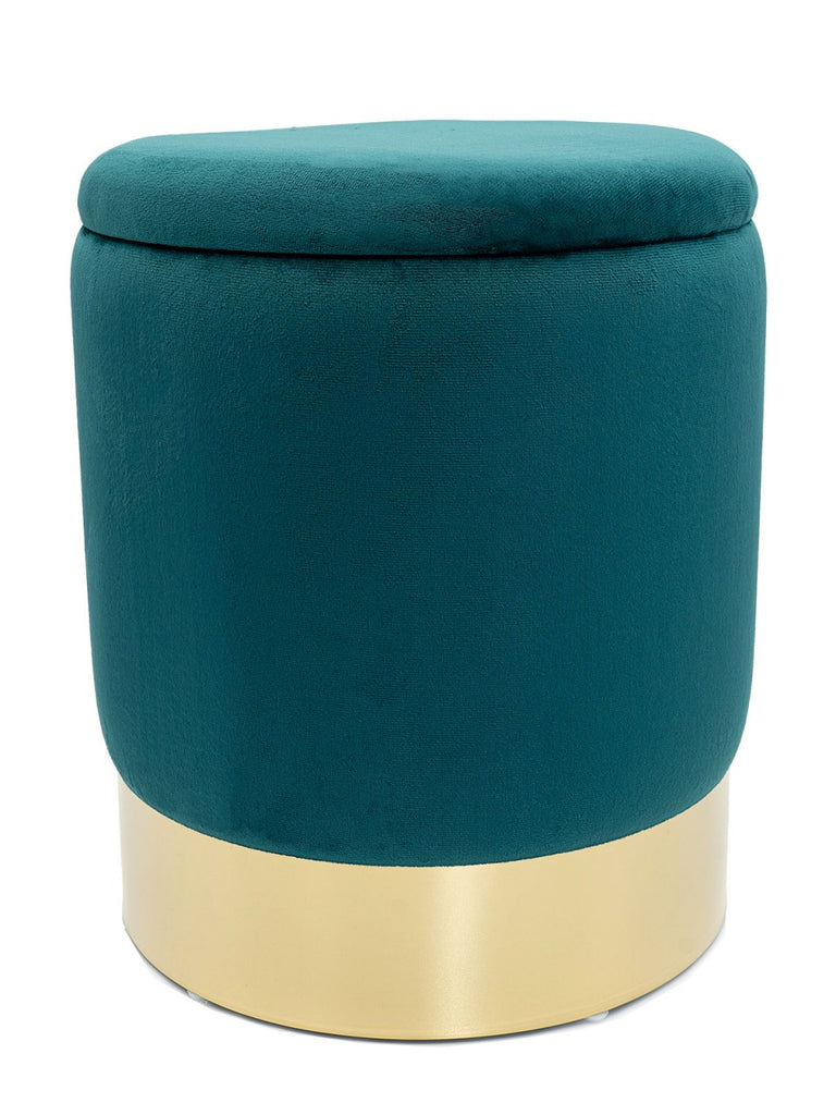 Richard - Hocker - Velours - Ø 31 H 38 cm