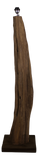 Staande lamp Abstract - old erosion wood 35x35x140