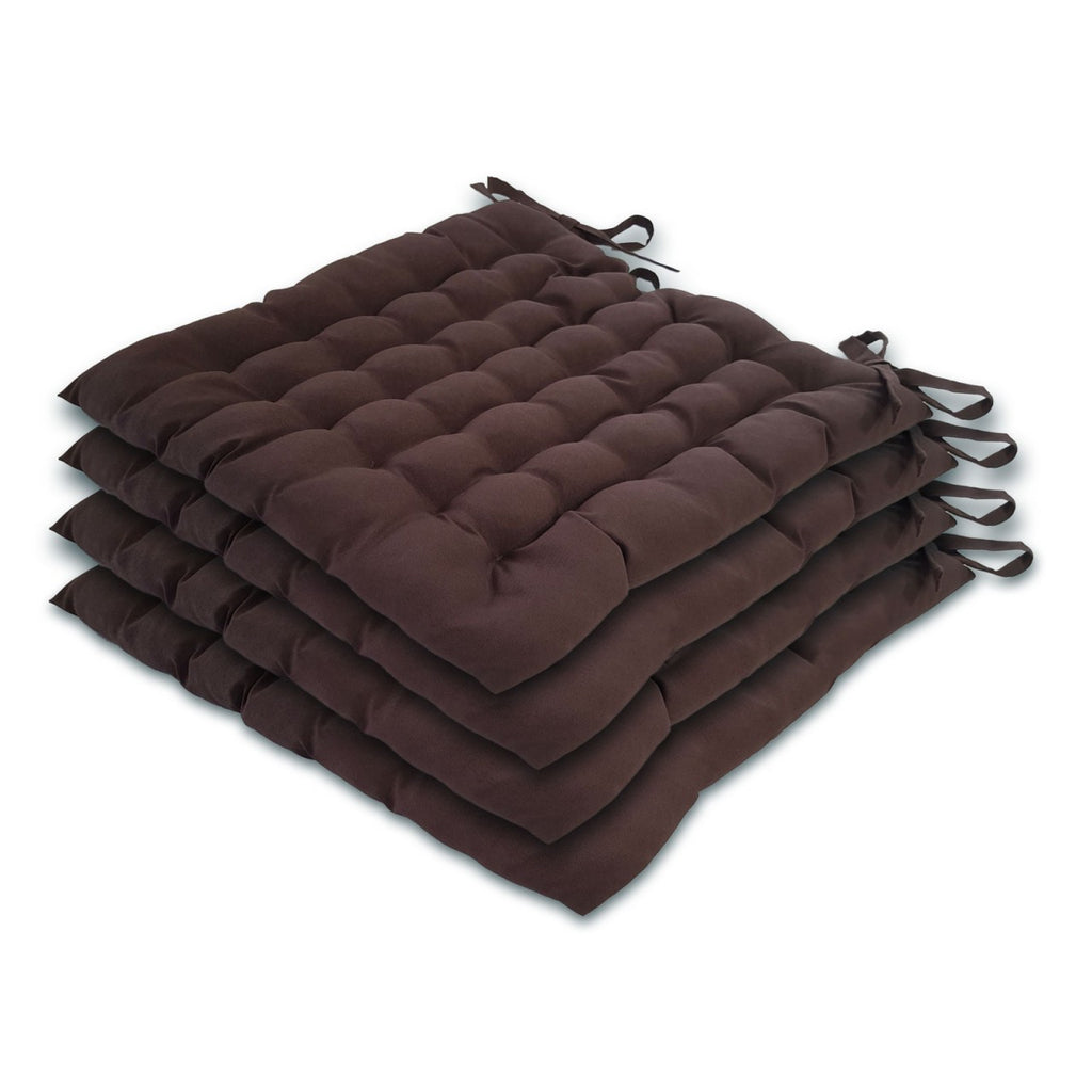Thomas - Sitzkissenset - braun - 100 % Polyester - 40x43 cm