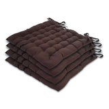 Thomas - Sitzkissenset - braun - 100 % Polyester - 40x43 cm