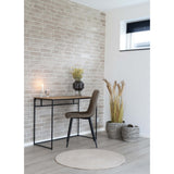 Van Leeuwen - bureau - naturel - staal en eikenhout - 100x45x75 cm
