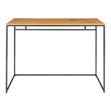 Van Leeuwen - bureau - naturel - staal en eikenhout - 100x45x75 cm