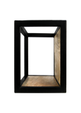 Wandbox Levels - 35x25 cm - mangohout/ijzer
