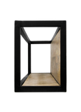 Wandbox Levels - 55x25 cm - mangohout/ijzer