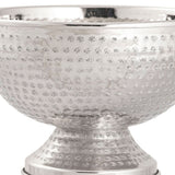 Mila - wijnkoeler - zilver/goud - metaal - ø 29 cm
