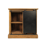 Wijnkast Blackburn - 90x90 cm - reclaimed teak
