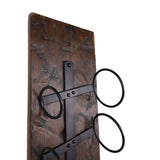 Ervaar de perfecte combinatie van functionaliteit en elegantie met dit wand-wijnrek, waarmee je jouw favoriete wijnen op een stijlvolle manier binnen handbereik houdt.