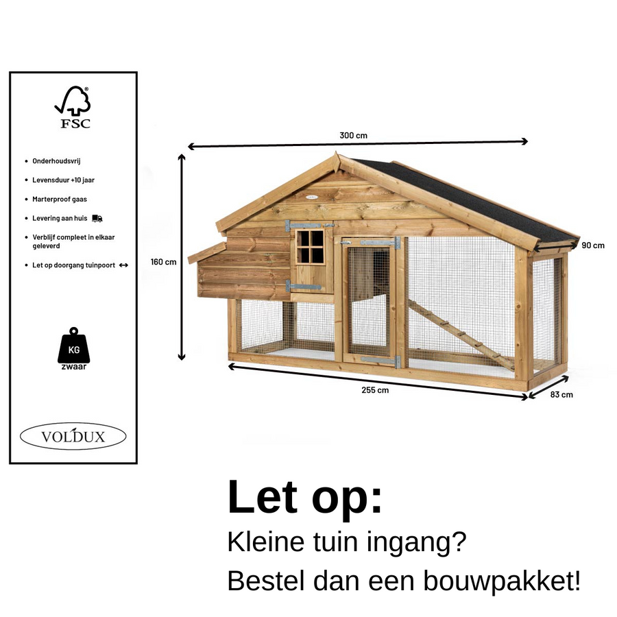 Maattekening Konijnenhok Romy