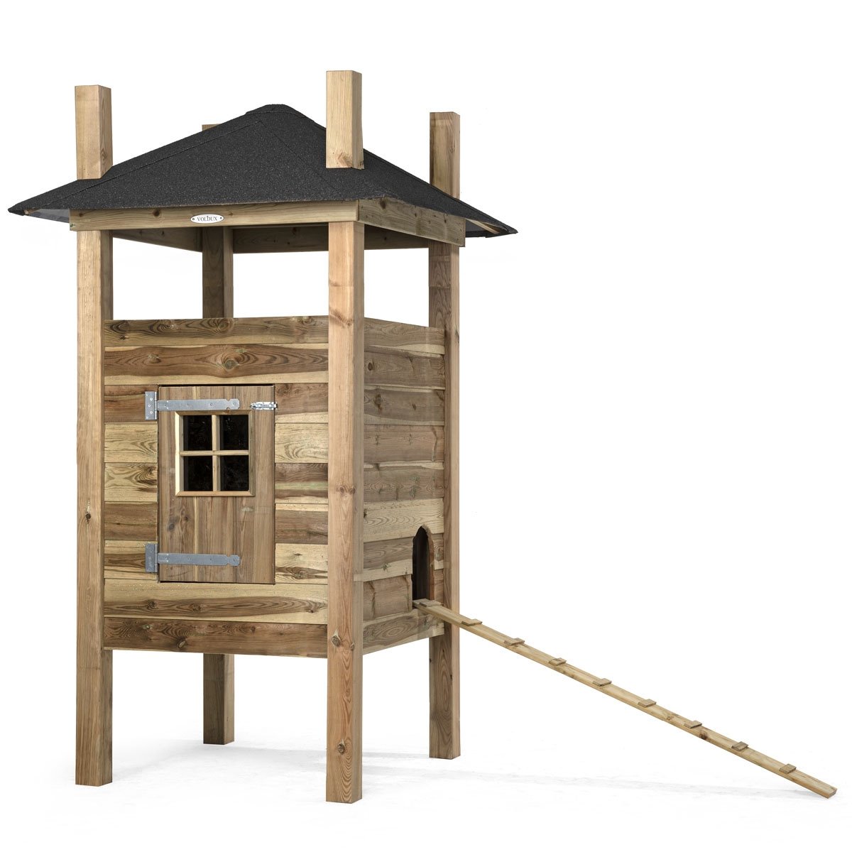 Kippenhok Fem Voldux - kippenhok hooiberg - Hout in Stijl